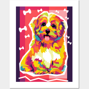 adorable dog pop art Posters and Art